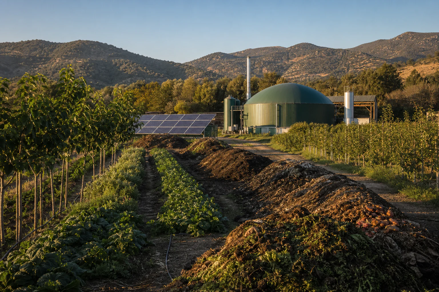 Sustainability, circularity and land